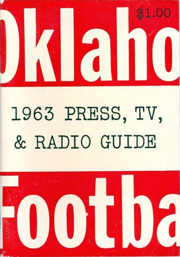 College Football Media Guide: Oklahoma Sooners (1963)