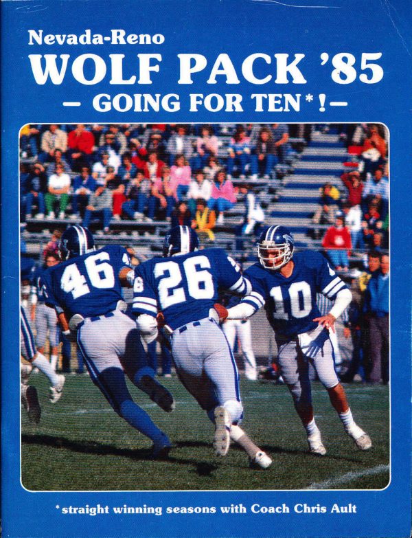 College Football Media Guide: Nevada Wolf Pack (1985)