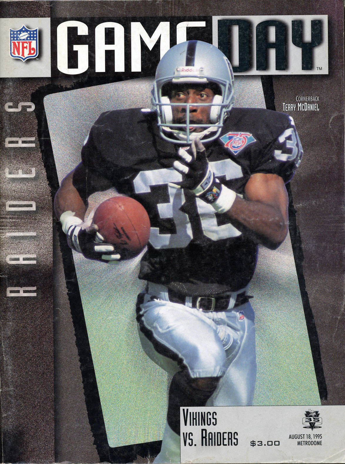 Minnesota Vikings vs. Oakland Raiders (August 18, 1995)