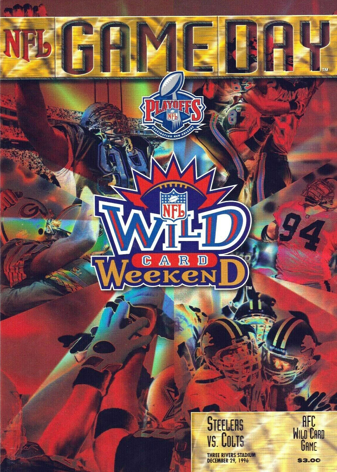 Pittsburgh Steelers vs. Indianapolis Colts (December 29, 1996)