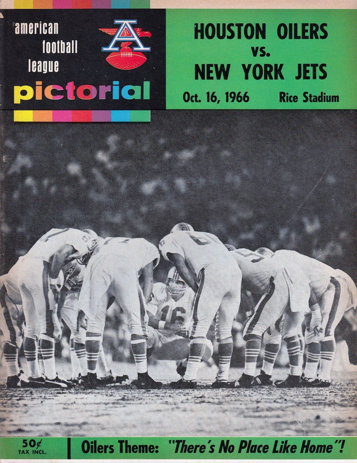 Houston Oilers vs. New York Jets (October 16, 1966)