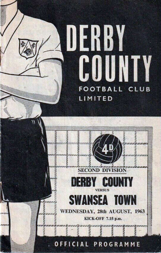Derby County vs. Swansea Town (August 28, 1963)
