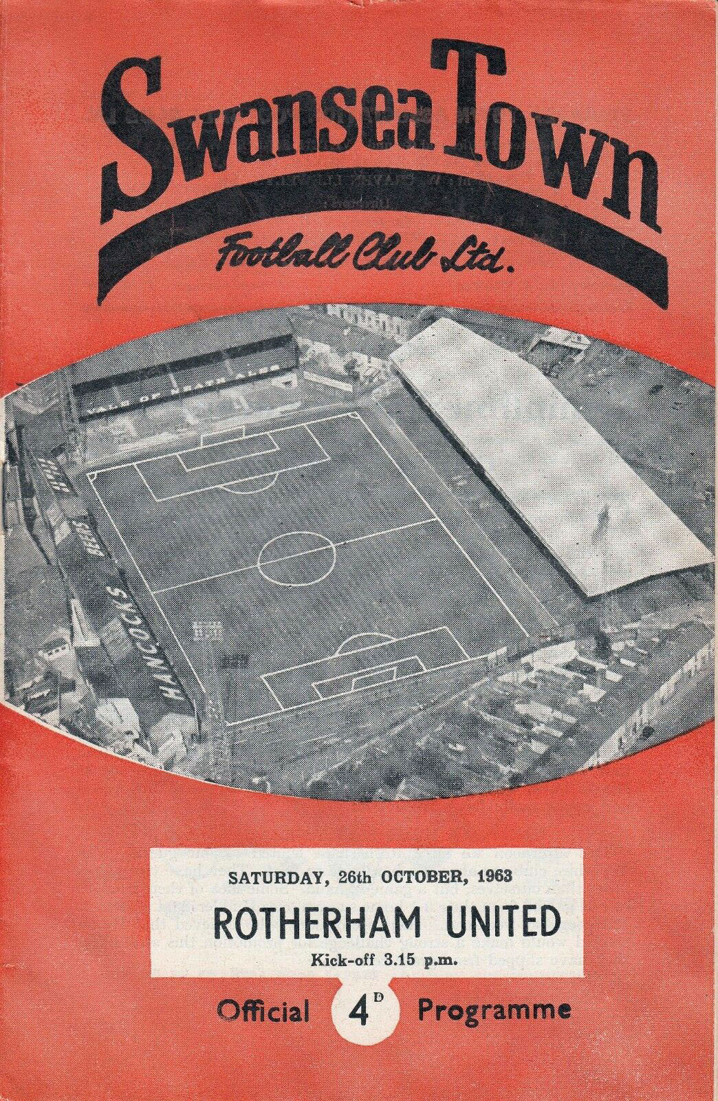 Swansea Town vs. Rotherham United (October 26, 1963)