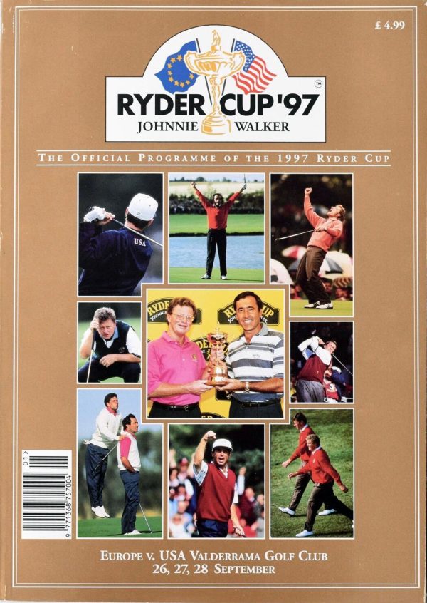 1997 Ryder Cup program
