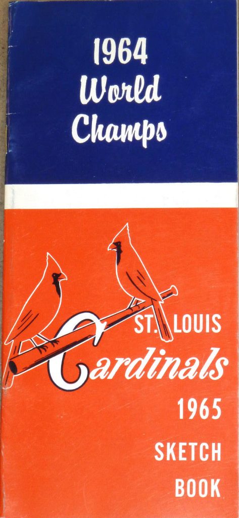 MLB Media Guide: St. Louis Cardinals (1965)