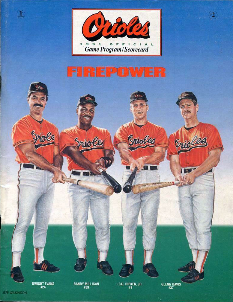 MLB Program: Baltimore Orioles (1991)