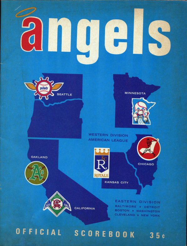 MLB Program: California Angels (1969)