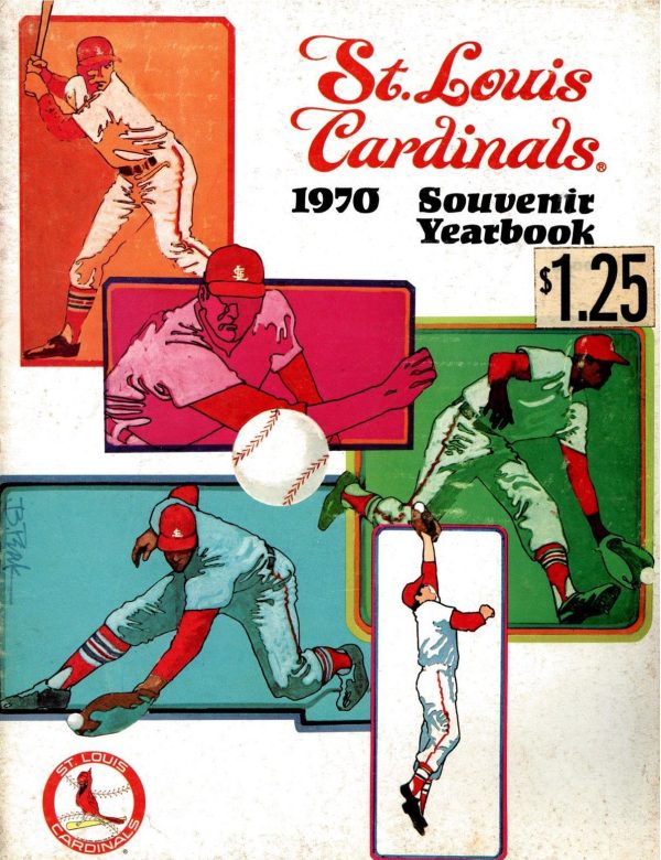 1970 St. Louis Cardinals yearbook
