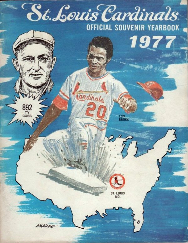 1977 St. Louis Cardinals yearbook