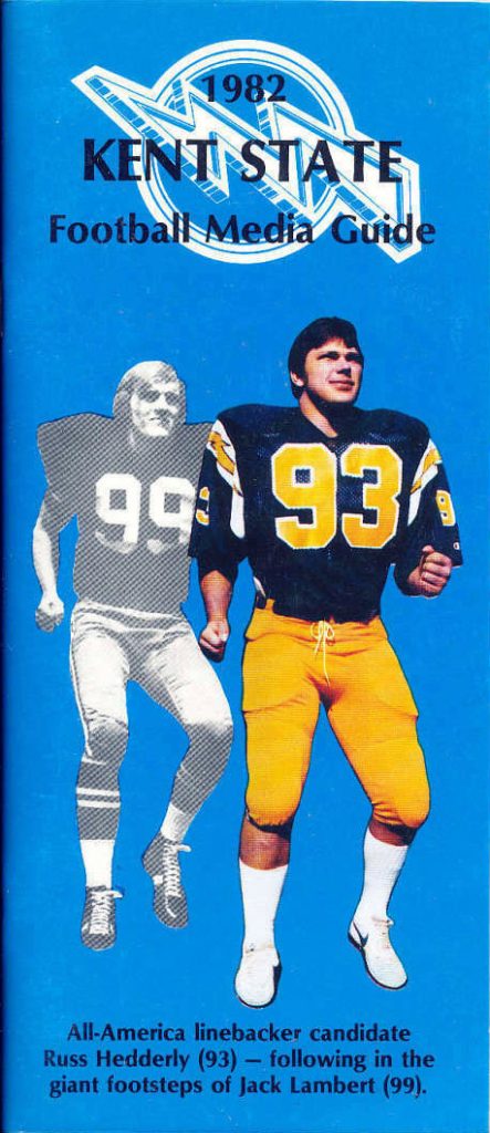 1982 Kent State Golden Flashes football media guide