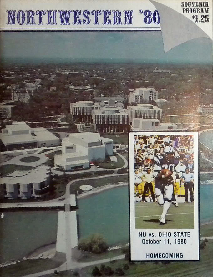 Northwestern Wildcats vs. Ohio State Buckeyes (October 11, 1980)