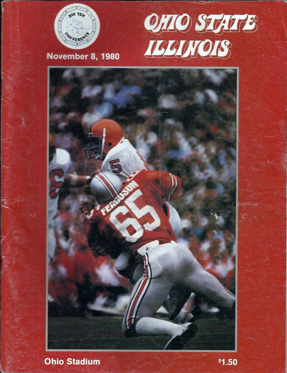 Ohio State Buckeyes vs. Illinois Fighting Illini (November 8, 1980)