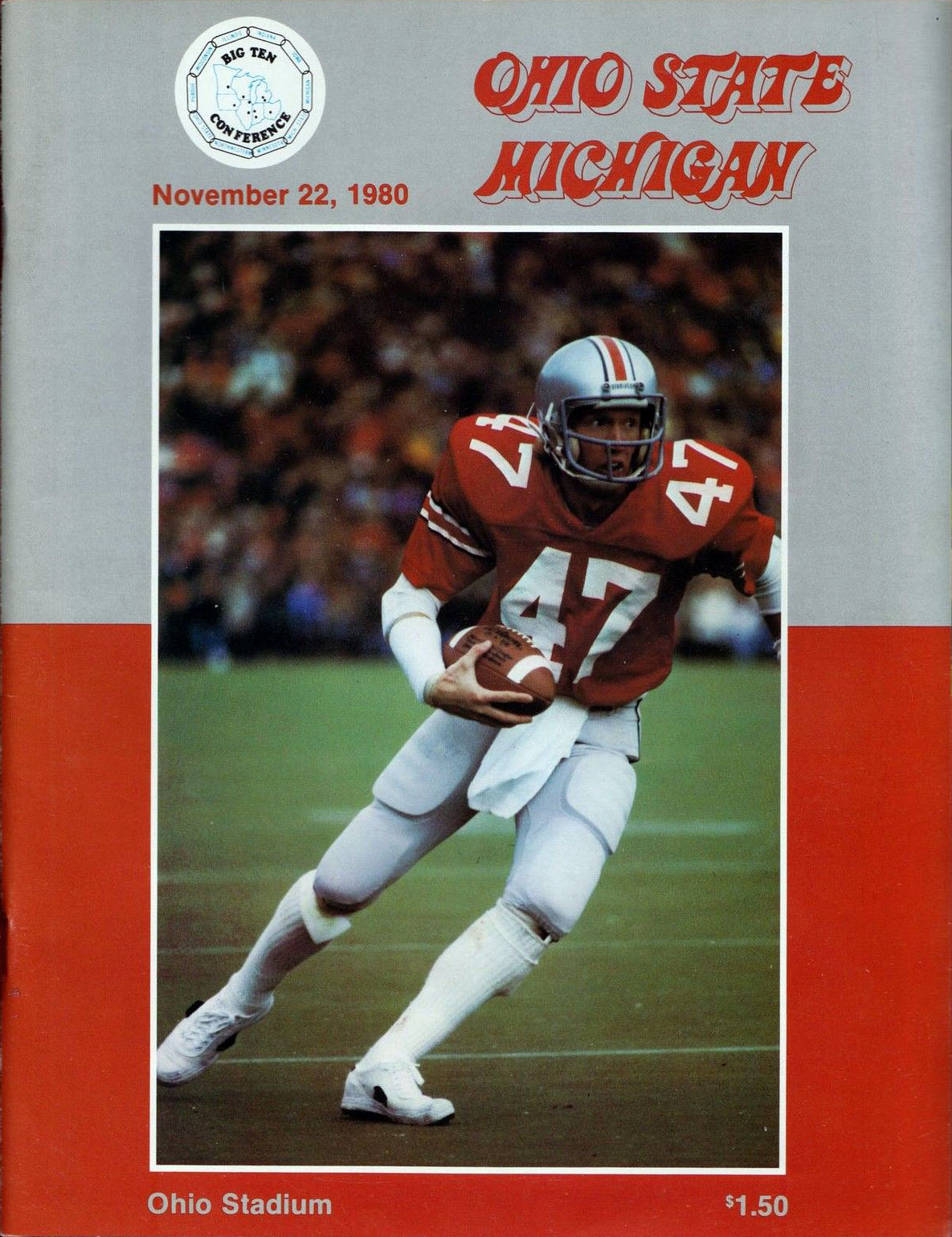 Ohio State Buckeyes vs. Michigan Wolverines (November 22, 1980)