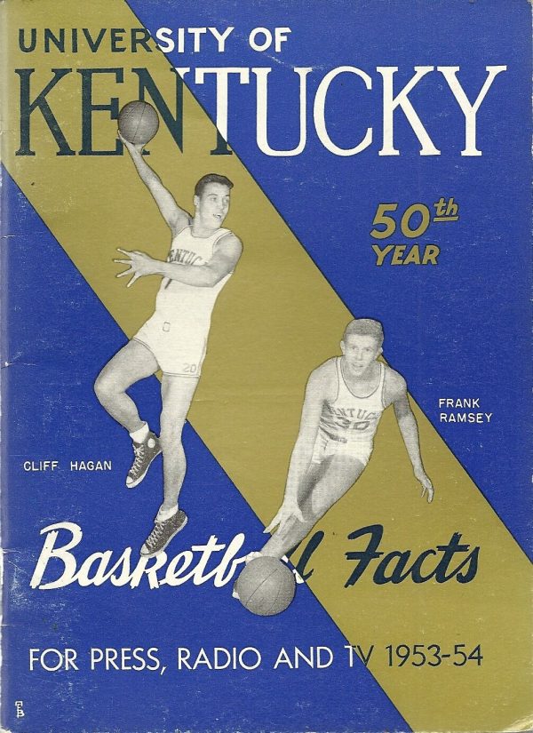 1953-54 Kentucky Wildcats men's basketball media guide