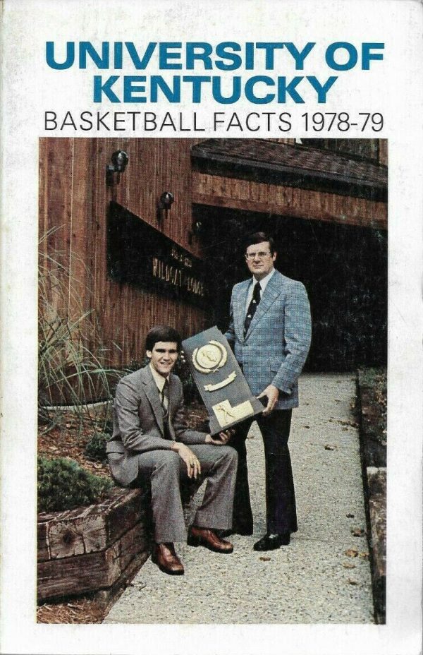 1978-79 Kentucky Wildcats men's basketball media guide