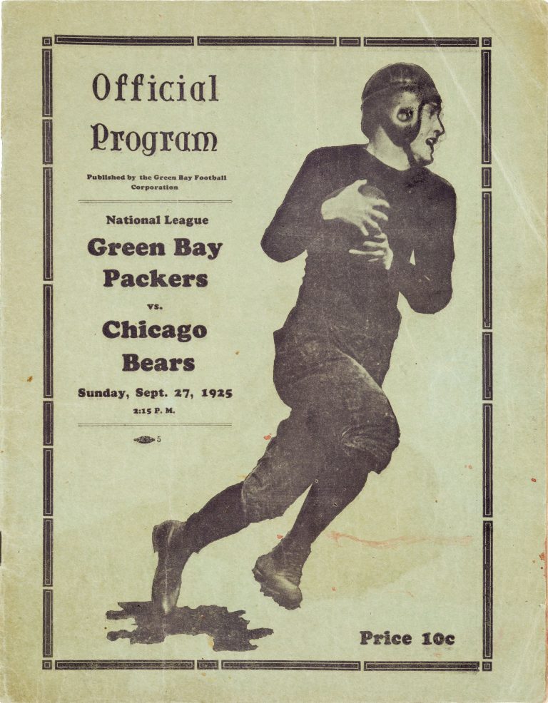 1925 Chicago Bears Game Publications – SportsPaper.info