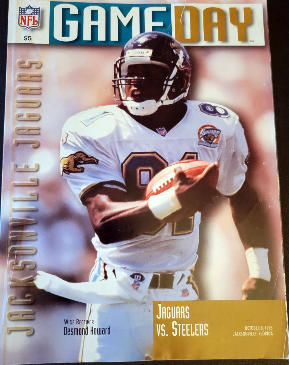 Jacksonville Jaguars vs. Pittsburgh Steelers (October 8, 1995)