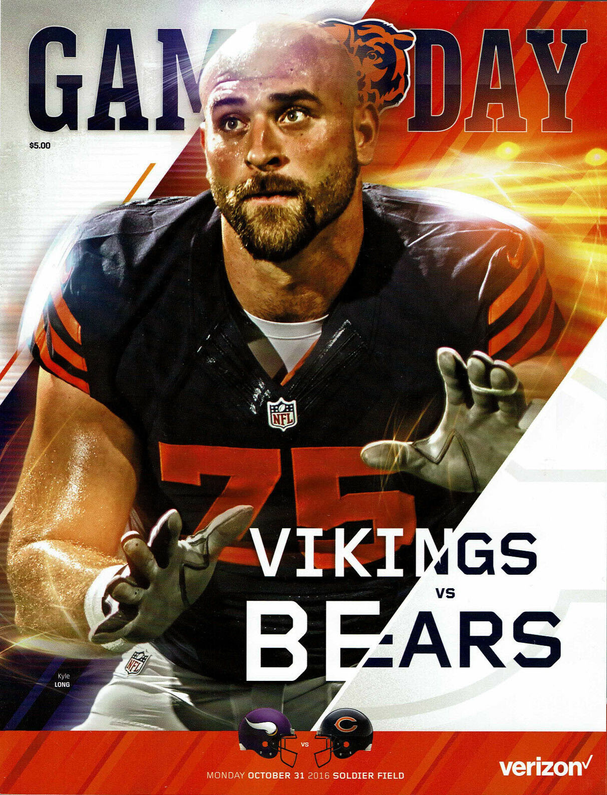 Chicago Bears vs. Minnesota Vikings (October 31, 2016)