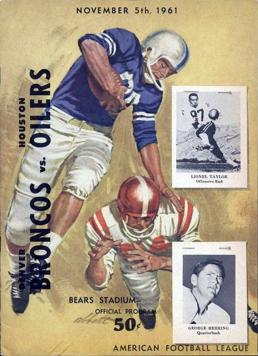 Denver Broncos vs. Houston Oilers (November 5, 1961)