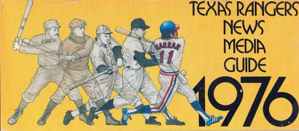 MLB Media Guide: Texas Rangers (1976)