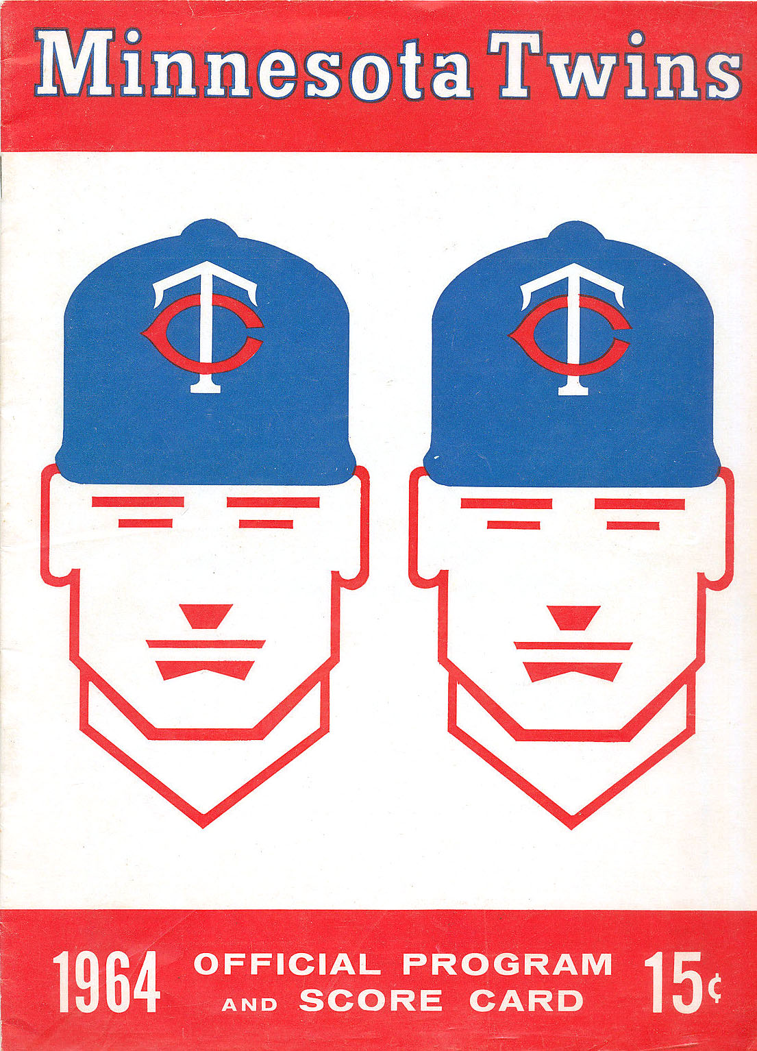 MLB Program: Minnesota Twins (1964)