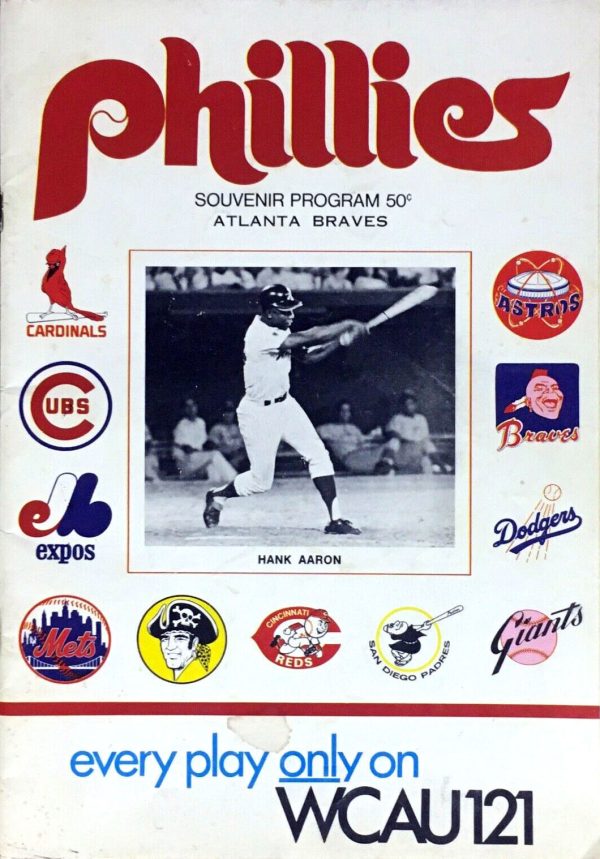 MLB Program: Philadelphia Phillies (1970)