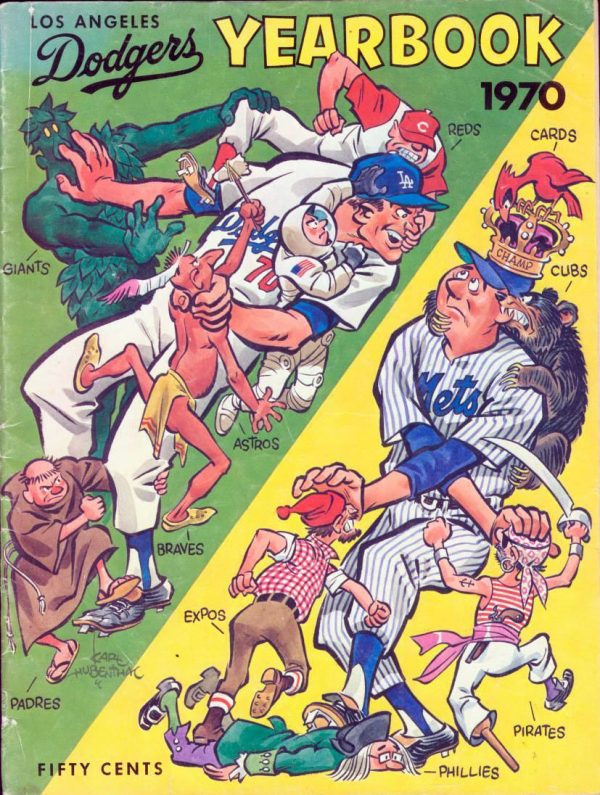 MLB Yearbook: Los Angeles Dodgers (1970)