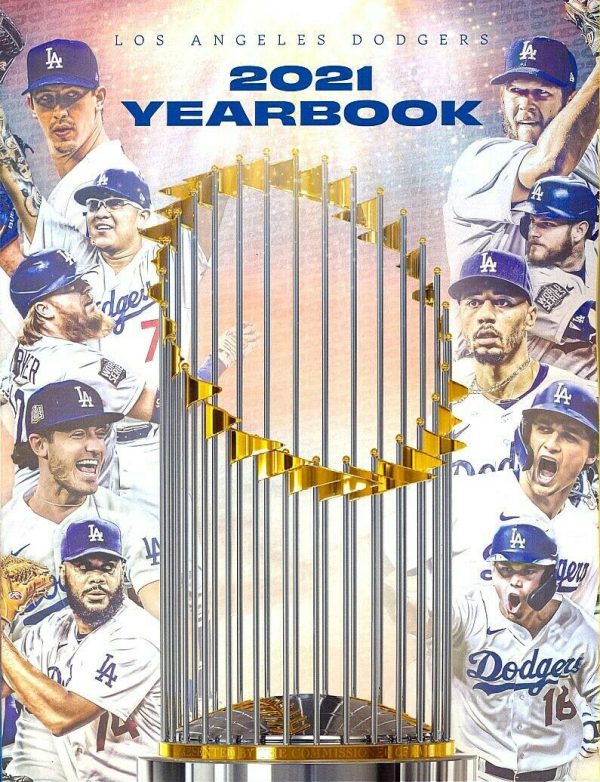 2021 Los Angeles Dodgers yearbook