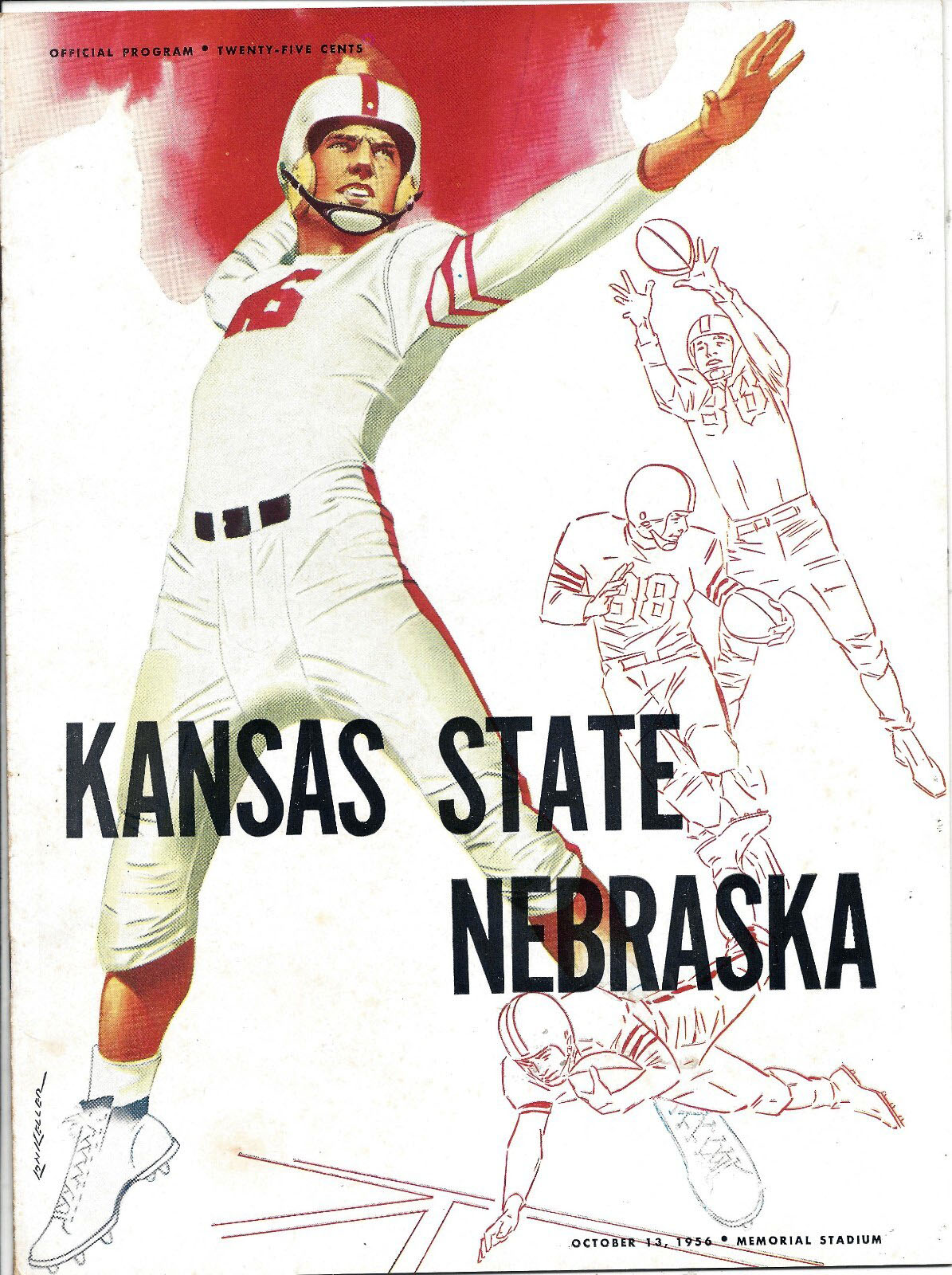 Nebraska Cornhuskers vs. Kansas State Wildcats (October 13, 1956)