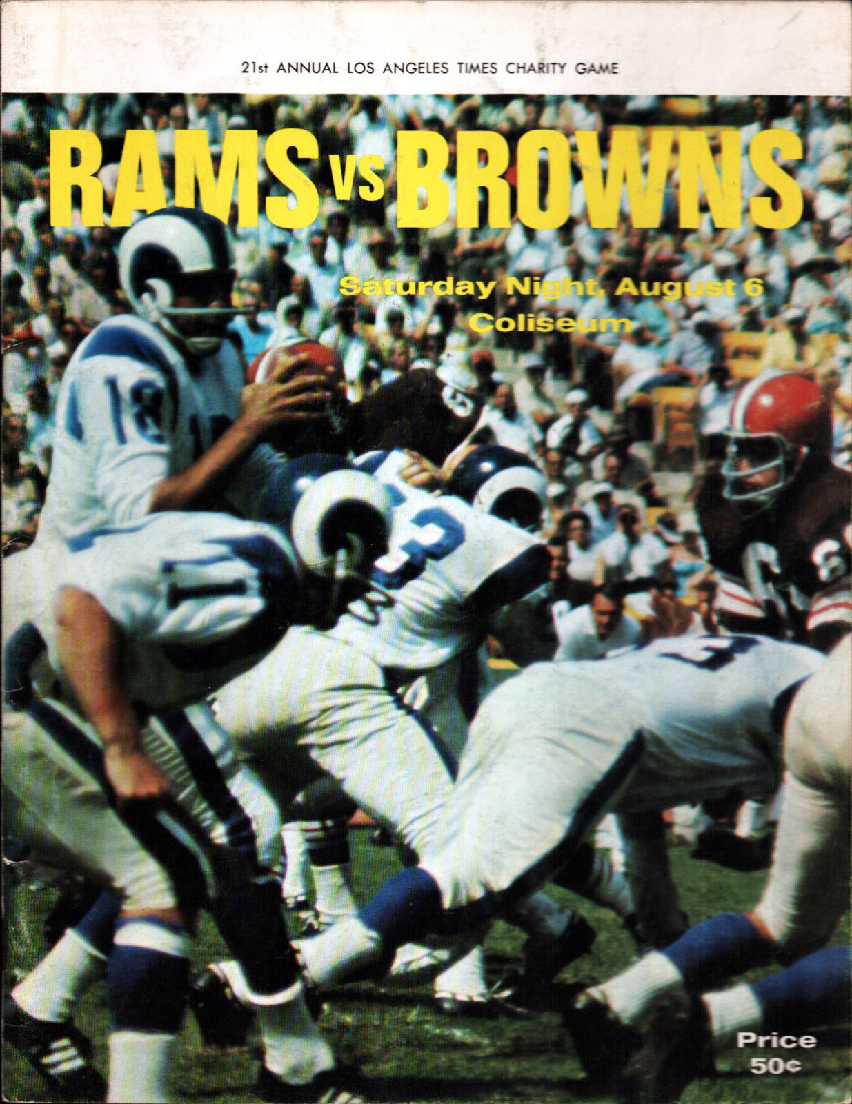 Los Angeles Rams vs. Cleveland Browns (August 6, 1966)