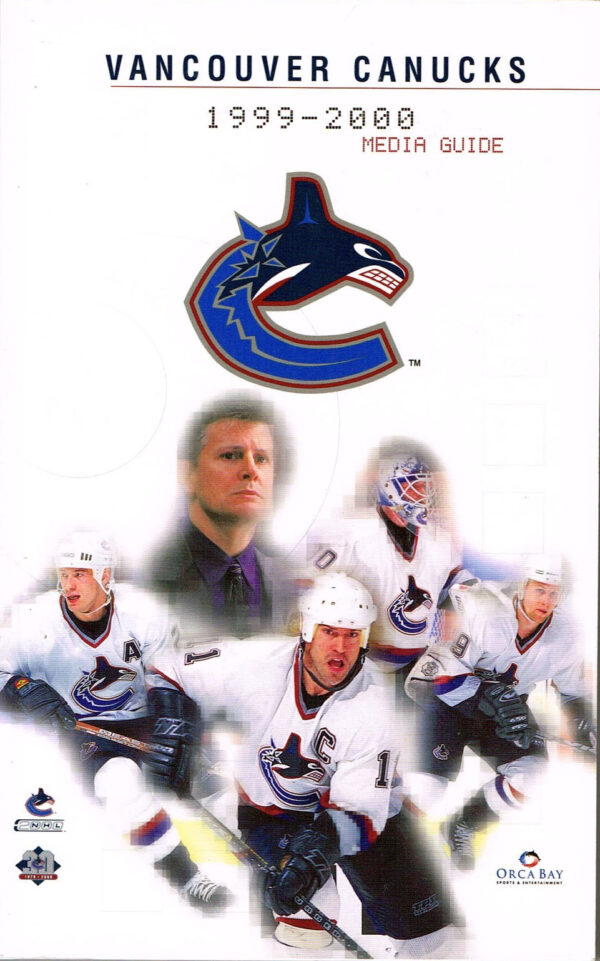 1999-2000 Vancouver Canucks media guide