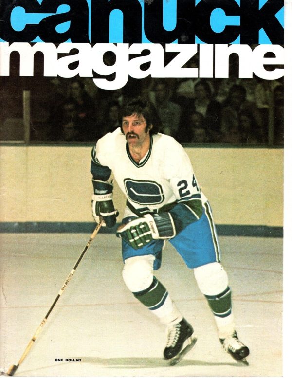 NHL Program: Vancouver Canucks (1974-75)