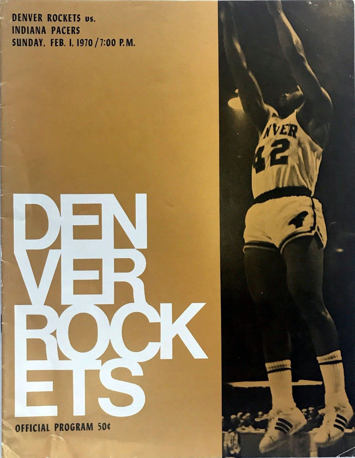 1969-70 Denver Rockets program