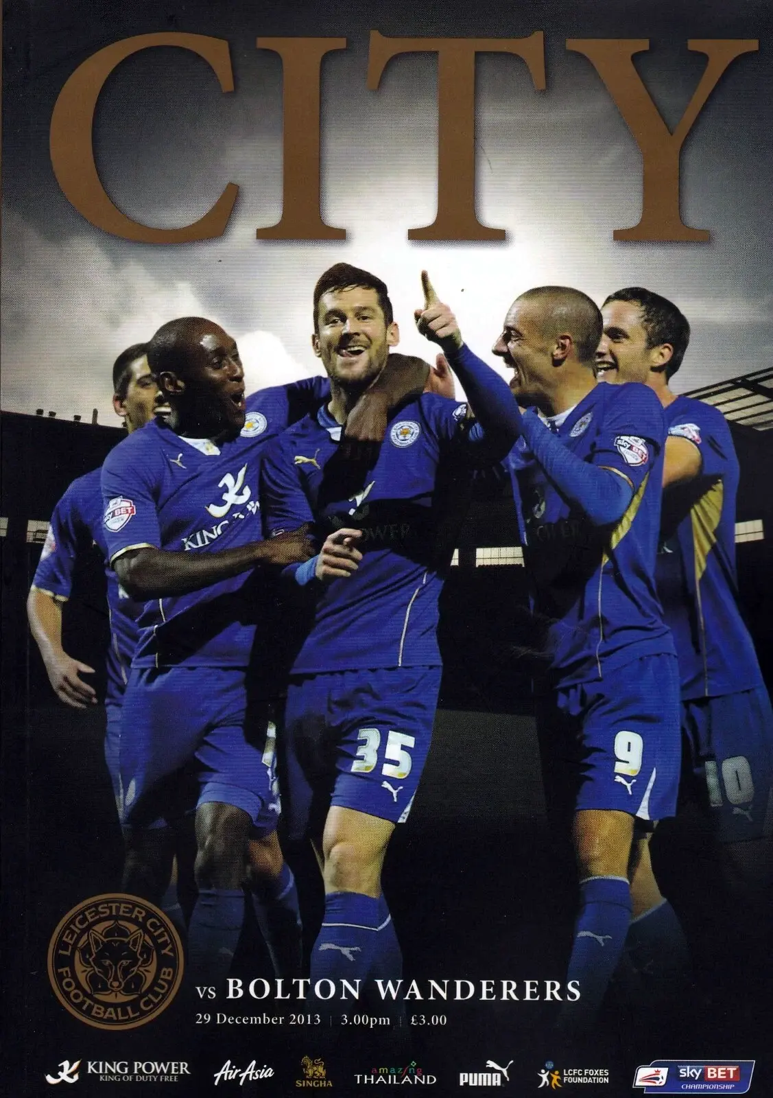 Leicester City vs. Bolton Wanderers (December 29, 2013)