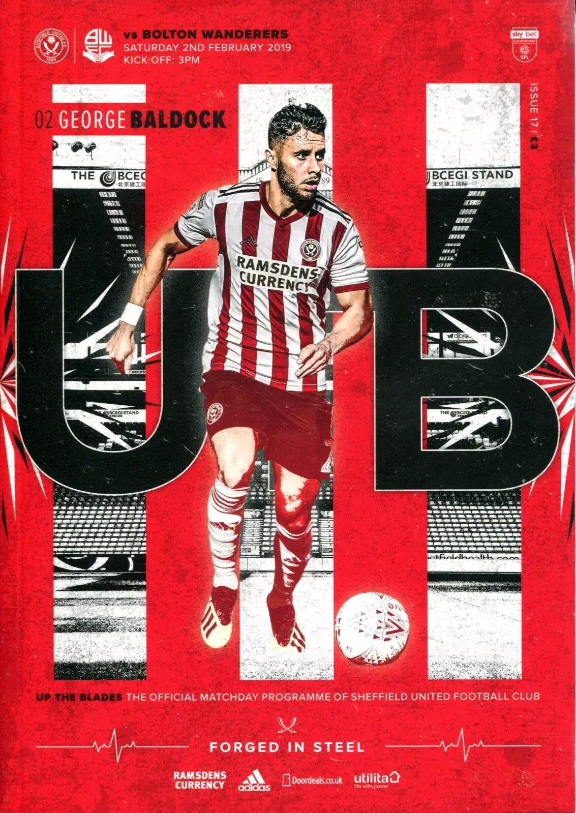 Sheffield United vs. Bolton Wanderers (February 2, 2019)