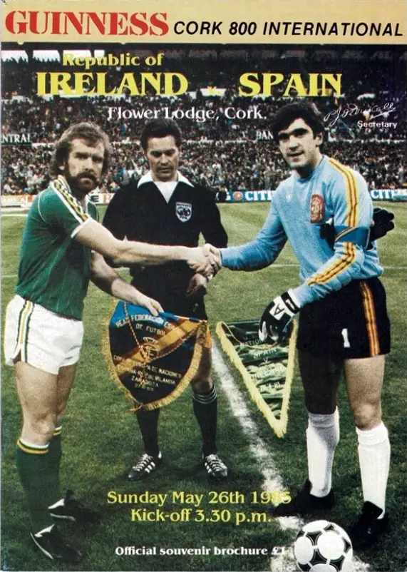 Republic of Ireland vs. Spain (May 26, 1985)