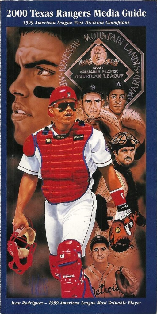 MLB Media Guide: Texas Rangers (2000)