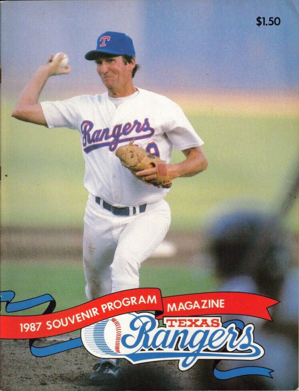 MLB Program: Texas Rangers (1987)