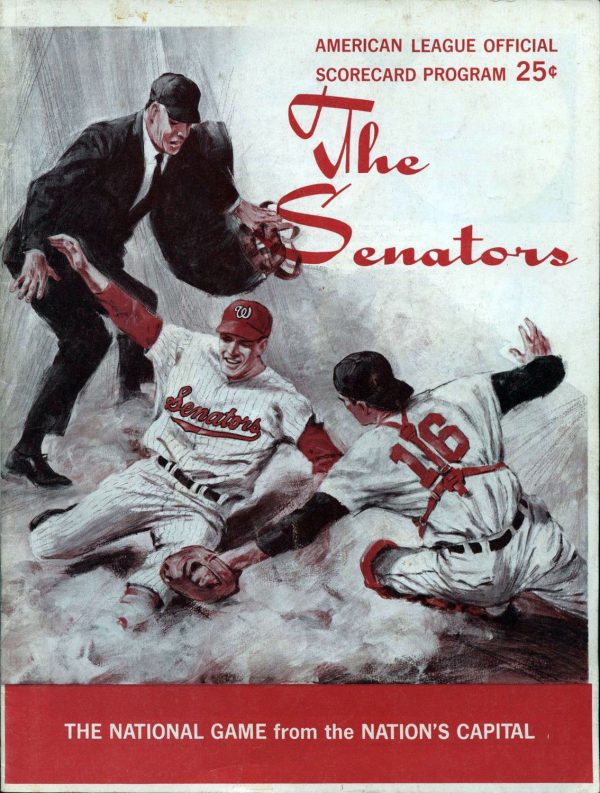 MLB Program: Washington Senators (1968)