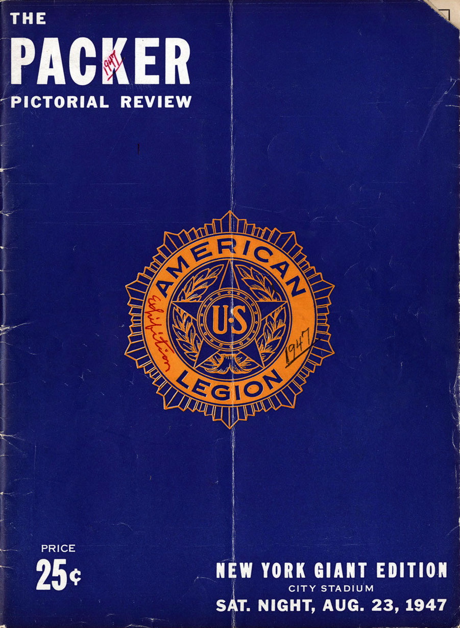 Green Bay Packers vs. New York Giants (August 23, 1947)