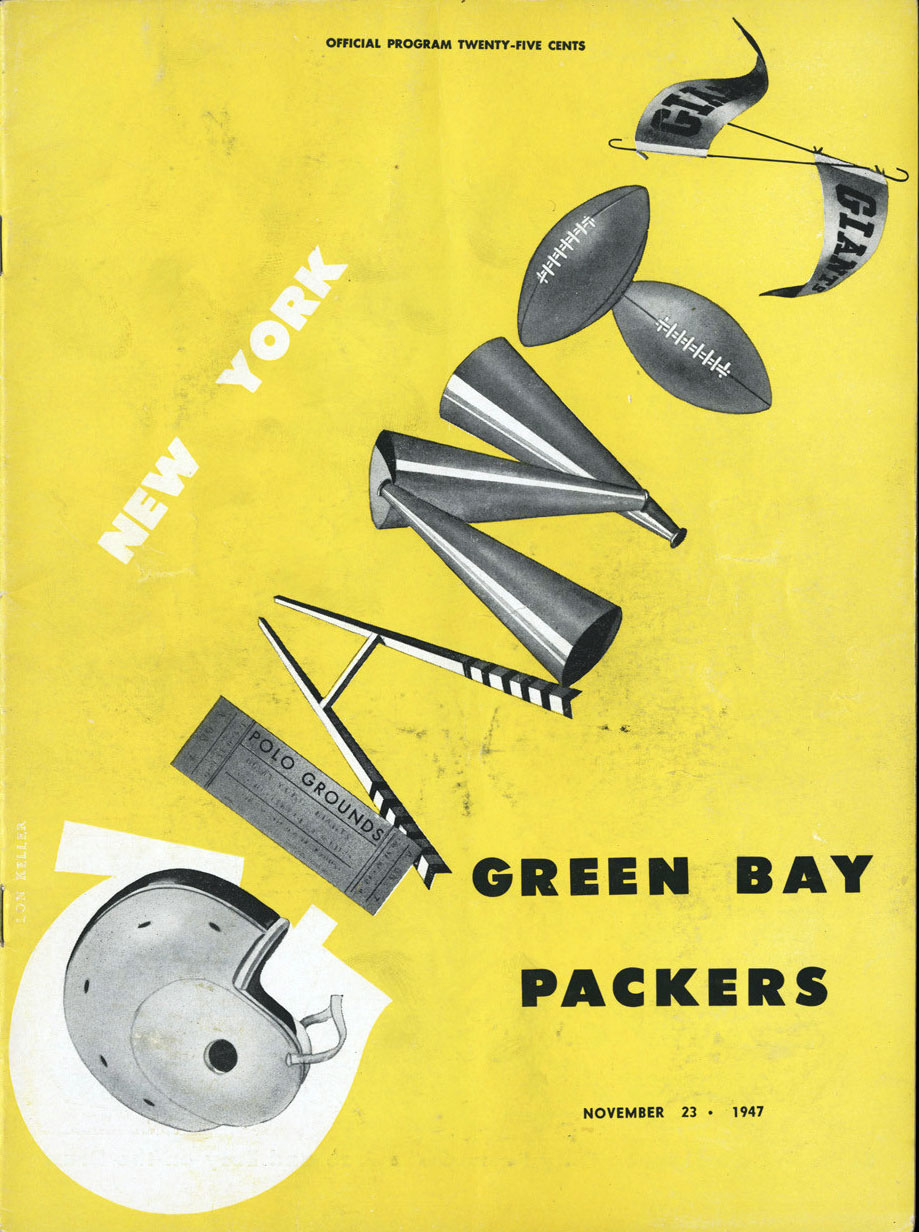 New York Giants vs. Green Bay Packers (November 23, 1947)