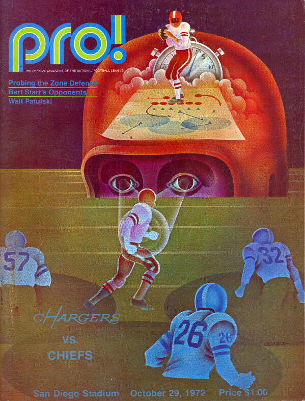 San Diego Chargers vs. Kansas City Chiefs (October 29, 1972)