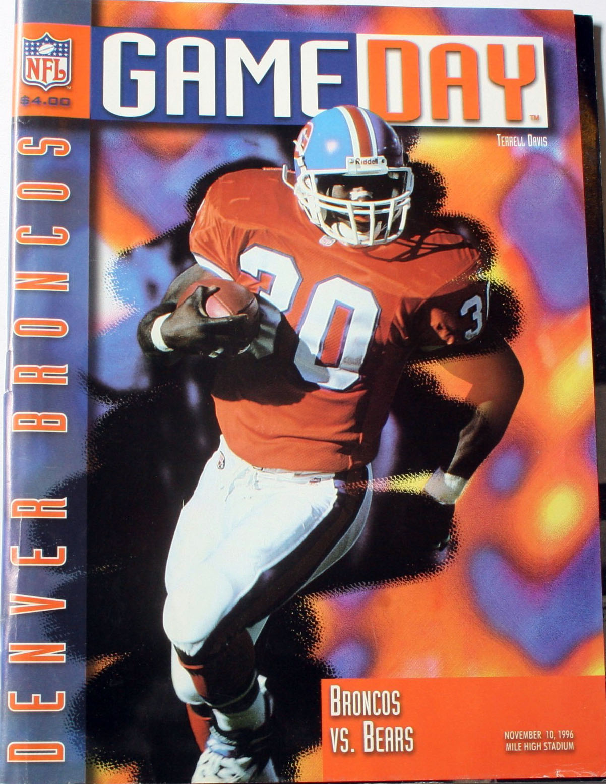 Denver Broncos vs. Chicago Bears (November 10, 1996)