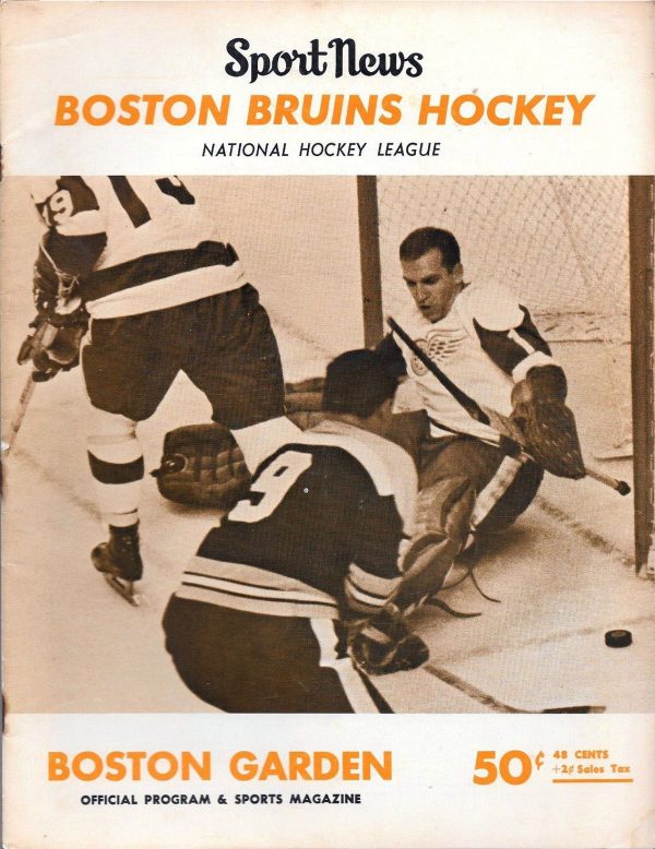 NHL Program: Boston Bruins (1967-68)
