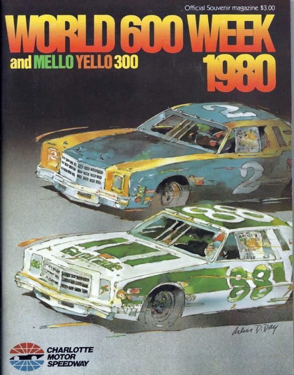 NASCAR Program: 1980 World 600