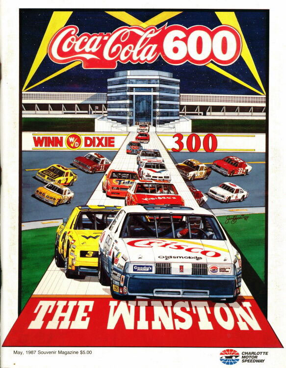 NASCAR Program: 1987 Coca-Cola 600