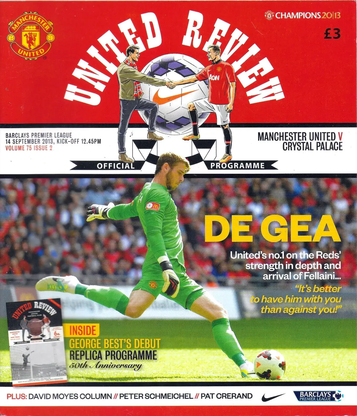 Manchester United vs. Crystal Palace (September 14, 2013)