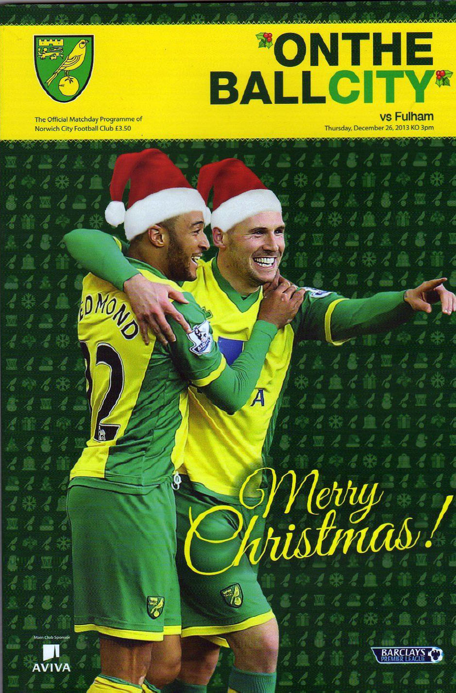 Norwich City vs. Fulham (December 26, 2013)