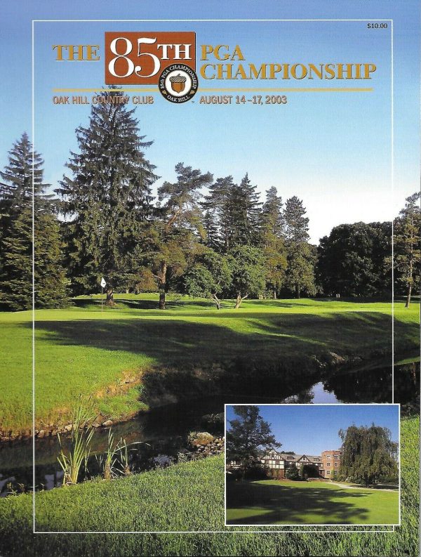 2003 PGA Championship program