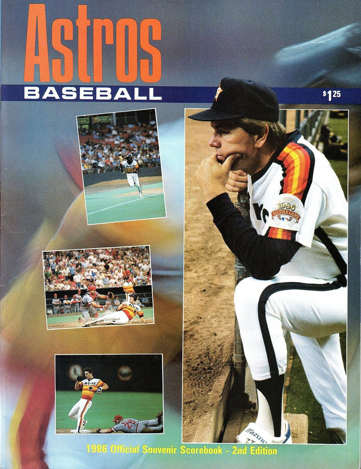 MLB Program: Houston Astros (1986)